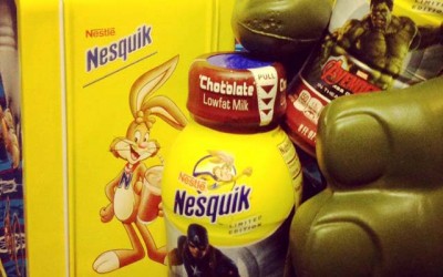Breakfast with Nesquik and The Avengers