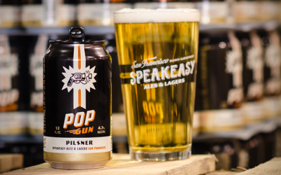 Speakeasy Introduces Pop Gun Pilsner in Cans