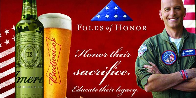 Budweiser Sets Goal of Raising $1 Million for Folds of Honor via Limited Edition Patriotic Packaging